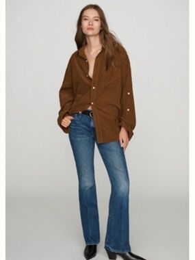 MOTHER The Outsider Sneak Mid Rise Bootcut Jeans